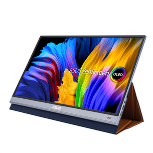 ASUS ZenScreen OLED Item - MQ16AH, 15.6'', FHD, USB-C, pilkas - Nešiojamas monitorius MQ16AH