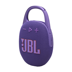 Belaidė kolonėlė JBL Clip 5, violetinė Prekė-JBLCLIP5PUR JBLCLIP5PUR