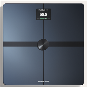 Withings Body Smart, juodos - Diagnostinės svarstyklės Prekė - BODYSMART.BLACK BODYSMART.BLACK