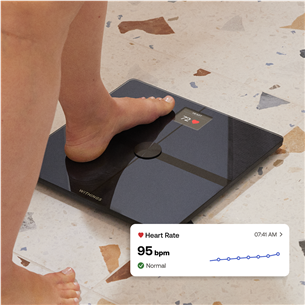 Withings Body Smart, juodos - Diagnostinės svarstyklės Prekė - BODYSMART.BLACK