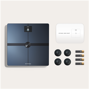 Withings Body Smart, juodos - Diagnostinės svarstyklės Prekė - BODYSMART.BLACK