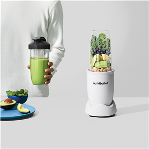Nutribullet Pro, 900 W, 0,95 L, baltas - Trintuvas Prekė - NB907MAW