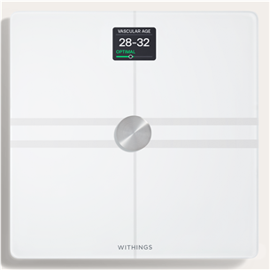 Withings Body Comp, baltos - Diagnostinės svarstyklės Prekė - BODYCOMP.WHITE BODYCOMP.WHITE