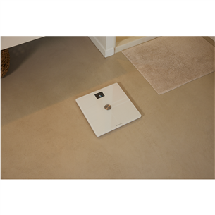 Withings Body Comp, baltos - Diagnostinės svarstyklės Prekė - BODYCOMP.WHITE
