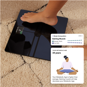 Withings Body Comp, черный - Диагностические напольные весы Товар - BODYCOMP.BLACK
