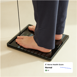 Withings Body Scan, juodos - Diagnostinės svarstyklės Prekė - BODYSCAN.BLACK