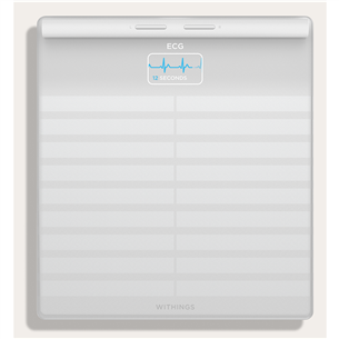 Withings Body Scan, baltos - Diagnostinės svarstyklės Prekė - BODYSCAN.WHITE BODYSCAN.WHITE