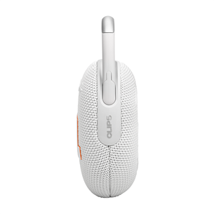 JBL Clip 5, white - Portable Wireless Speaker Item - JBLCLIP5WHT