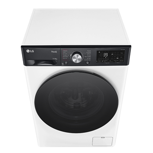 LG, 11 kg / 6 kg, gylis 56,5 cm, 1400 rpm - Skalbimo mašina - džiovyklė Prekė - F4DR711S2H.ABWQPMR
