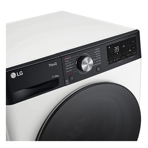 LG, 11 kg / 6 kg, gylis 56,5 cm, 1400 rpm - Skalbimo mašina - džiovyklė Prekė - F4DR711S2H.ABWQPMR