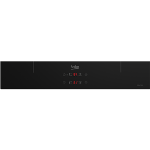 Beko, width 59 cm, black - Built-in induction hob Item - HII64400SMT