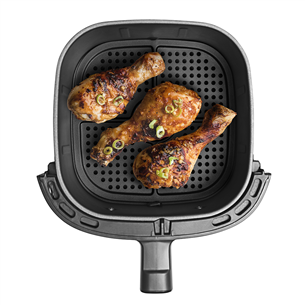 Tefal Easy Fry Compact, 3 L, 1300 W, juoda - Oro gruzdintuvė Prekė - EY145810