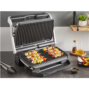 Tefal OptiGrill+ XL, 2000 W, nerūdijančio plieno - Elektrinis grilis Prekė - GC728D10