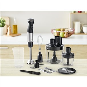 Tefal Quickchef+, 1000 W, nerūdijančio plieno - Trintuvas Prekė - HB67G830