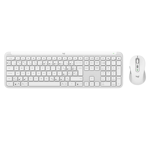 Logitech Signature Slim Combo MK950, SWE, white - Wireless desktop Item - 920-012489 920-012489