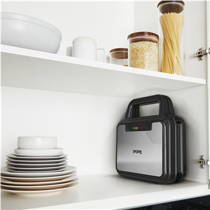 Tefal UltraCompact 3in1, grey/black - Waffle Maker, Sandwich Maker & Panini Press Item - SW383D10