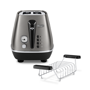 Delonghi Distinta Titanium, 900 W, titanium - Toaster Item - CTIN2103.TB CTIN2103.TB