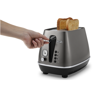 Delonghi Distinta Titanium, 900 W, titanium - Toaster Item - CTIN2103.TB