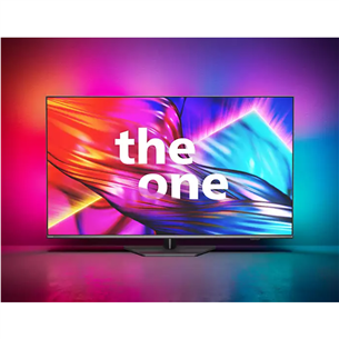 Philips PUS8919, 50", 4K UHD, LED LCD, pilkas - Televizorius Prekė - 50PUS8919/12