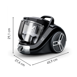 Tefal Compact Power XXL, 900 Вт, без мешка, черный - Пылесос Товар - TW4B75