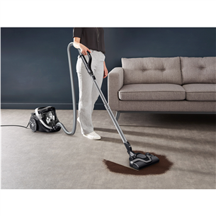 Tefal Silence Force Cyclonic Effitech, 500 W, bagless, black - Vacuum cleaner Item - TW7976