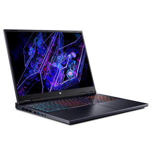 Acer Predator Helios Neo 18, 18'', WUXGA, 165 Hz, i7, 16 GB, 512 GB, RTX 4060, ENG, juodas - Nešiojamas kompiuteris Prekė - NH.QR6EL.001