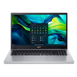 Acer Aspire Go 15, 15,6", i3, 8 GB, 256 GB, ENG, sidabrinis - Nešiojamas kompiuteris Prekė - NX.KRPEL.001 NX.KRPEL.001