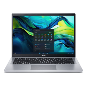 Acer Aspire Go 14, i3, 8 GB, 256 GB, ENG, silver - Notebook Item - NX.KT8EL.001 NX.KT8EL.001