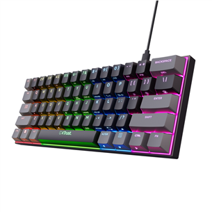 Trust GXT 867 ACIRA, 60%, US, black - Mechanical keyboard Item - 24882