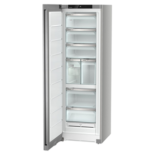 Liebherr, NoFrost, 278 L, height 186 cm, silver - Freezer Item - SFNSFD5247