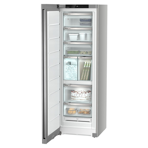 Liebherr, NoFrost, 278 L, height 186 cm, silver - Freezer Item - SFNSFD5247