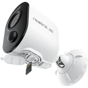 Reolink Argus Series B350, 8 МП, WiFi, ночной режим, белый - Наружная камера видеонаблюдения Товар - BWC4K01