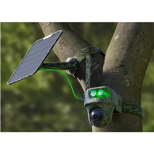 Reolink Go Ranger PT + Solar Panel 2, 8 МП, 4G LTE, питание от аккумулятора, ночной режим - Трековая камера с солнечной панелью Товар - B4GPT4K06SP
