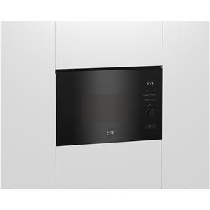 Įmontuojama mikrobangų krosnelė  Beko, 20 L, 800 W, juoda Prekė-BMGB20212B
