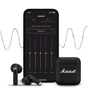 Marshall Minor IV, juodos - Belaidės ausinės Prekė - 1006653
