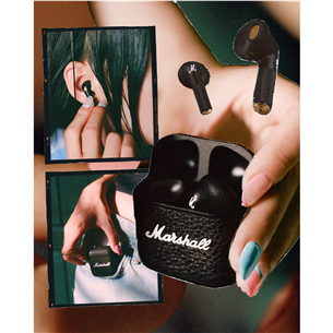 Marshall Minor IV, juodos - Belaidės ausinės Prekė - 1006653