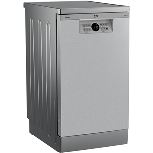 Beko, 10 pace settings, silver - Free standing dishwasher Item - BDFS26040XA