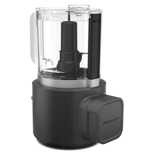 KitchenAid Go, su baterija, juodas - Smulkintuvas Prekė - 5KFCR531BM