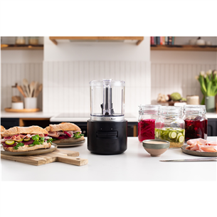 KitchenAid Go, su baterija, juodas - Smulkintuvas Prekė - 5KFCR531BM
