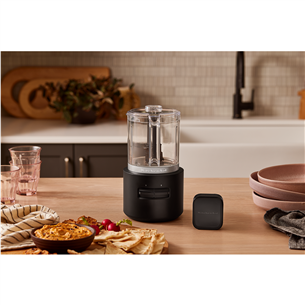 KitchenAid Go, su baterija, juodas - Smulkintuvas Prekė - 5KFCR531BM