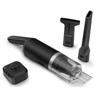 KitchenAid Go, с аккумулятором, матовый черный - Беспроводной кухонный ручной пылесос Товар - 5KKVR121BM