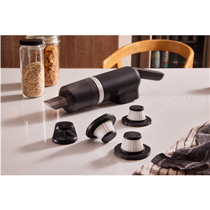 KitchenAid Go, с аккумулятором, матовый черный - Беспроводной кухонный ручной пылесос Товар - 5KKVR121BM