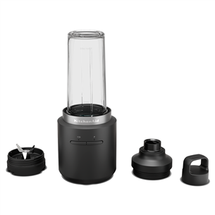KitchenAid Go, с аккумулятором, матовый черный - Беспроводной мини-блендер Товар - 5KSBR256BM 5KSBR256BM
