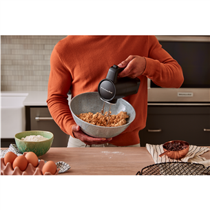 KitchenAid Go, with battery, matte black - Cordless hand mixer Item - 5KHMR762BM