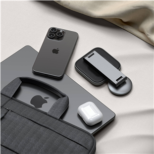 Satechi 2-in-1 Foldable Qi2 Charging Stand - Wireless Charging Dock Item - ST-Q21FM