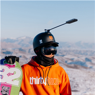 Insta360 Unicorn Helmet Carbon Fiber Mount - Šalmo kameros montavimo rinkinys Prekė - CINAKDS/A