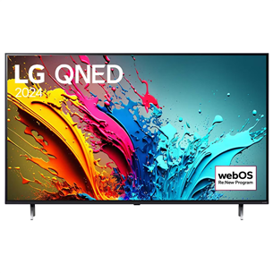 Televizorius LG QNED86, 86'', 4K UHD, QNED, juodas Prekė - 86QNED86T3A.AEU 86QNED86T3A.AEU