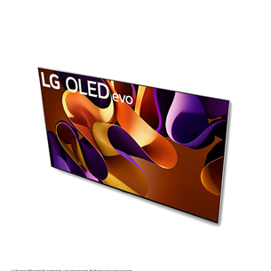 Televizorius LG evo G4, 77", 4K UHD, OLED, sidabrinis Prekė - OLED77G42LW.AEU