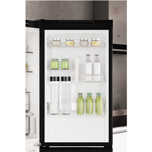 Whirlpool, NoFrost, 335 L, 192 cm, juodas - Šaldytuvas Prekė - W7X83TKS