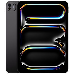 Apple iPad Pro 11”, M4 (2024), 256 GB, standard, WiFi + 5G, space black - Planšetinis kompiuteris Prekė - MVW13HC/A MVW13HC/A